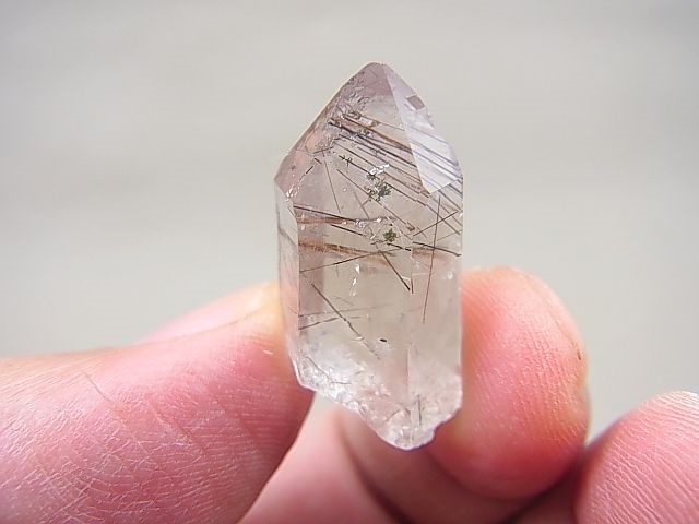 画像: ノルウェー産ルチル入り水晶原石6.3g