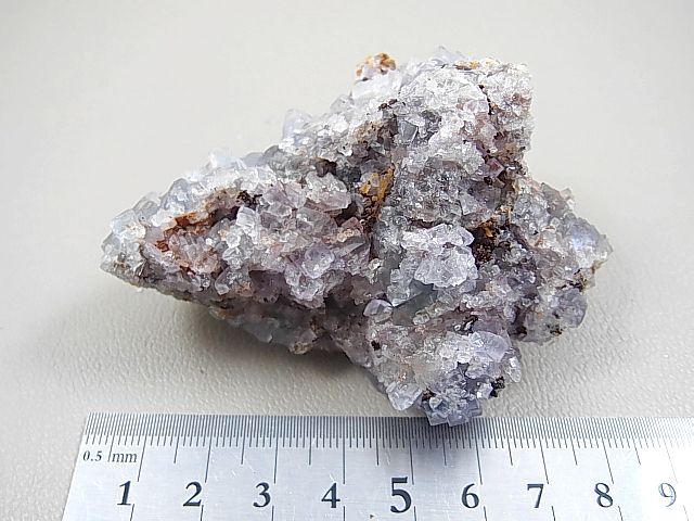 画像: ドイツ・バーデン地方アントン鉱山産ブルー＆カラーレスフローライト原石142.6g
