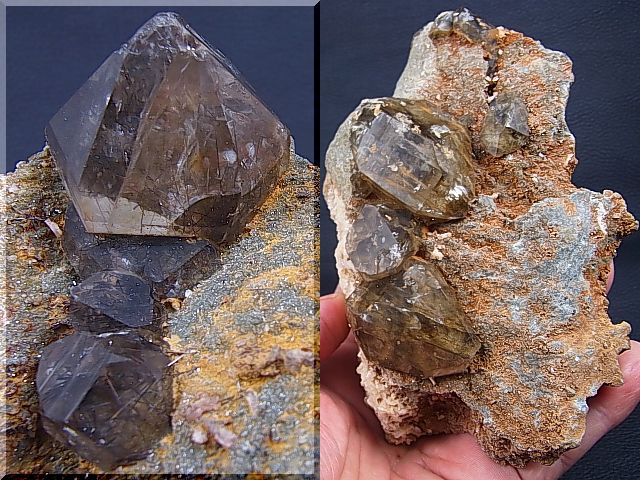 画像: キャビネットサイズ：ザギマウンテン水晶（ルチル入り）638g