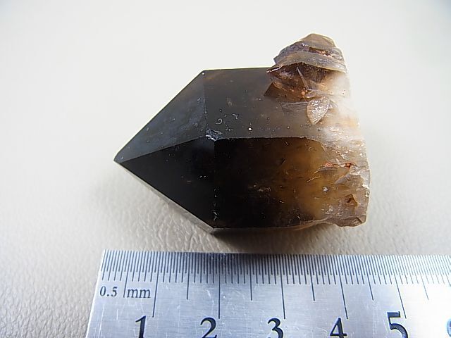 天然非加熱無着色 コンゴ産 スモーキーシトリン ブレスレット-