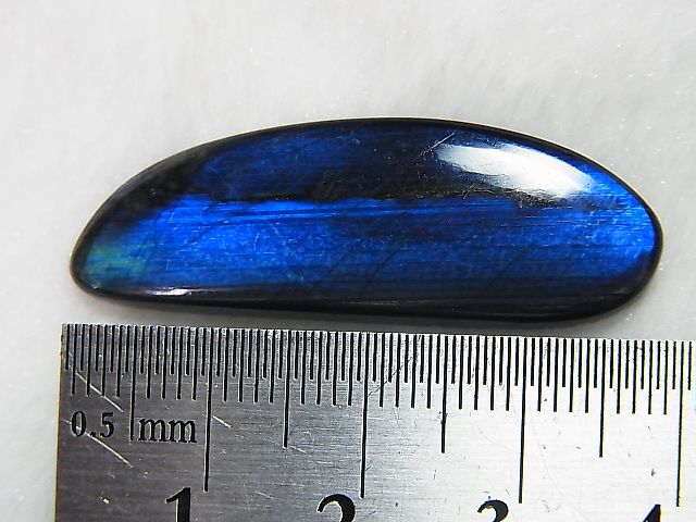 画像: フィンランド産スペクトロライト研磨タンブル（ブルー） 4.1g