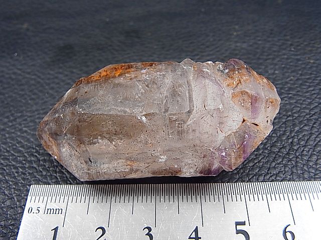 画像: タンザニア・ソンゲア産エレスチャル水晶withアメジスト原石 45.3g