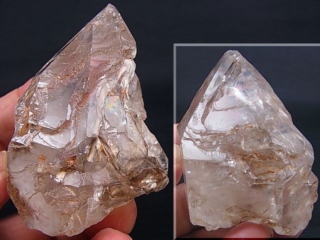 画像: タンザニア・ソンゲア産エレスチャル水晶（水入り） 145.1g