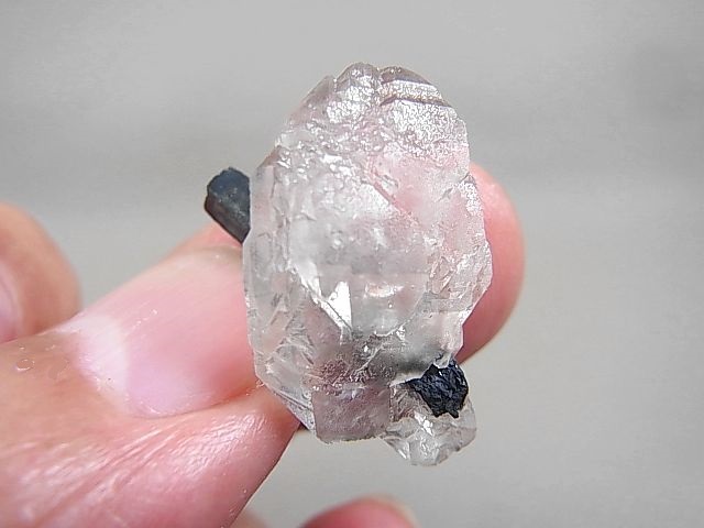 画像: マラウイ産エジリン＆水晶原石（貫入り） 4.3g