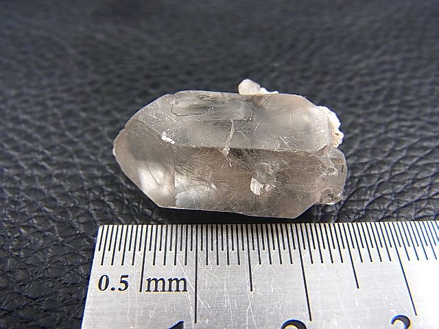 画像: ブラジル産プラチナルチル入り水晶原石（ブルッカイトインクオーツ） 4.6g