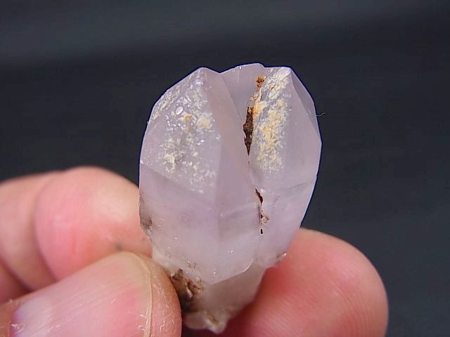 画像: 南ア・オレンジリバー産ピンクセプター水晶（アメジスト） 9.3g