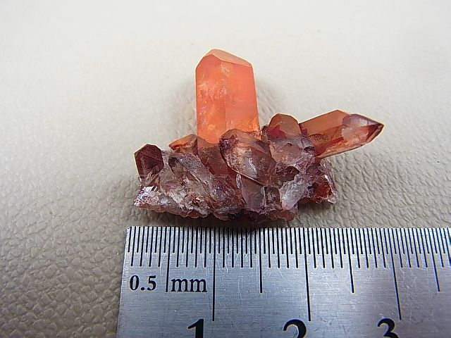 画像: オレンジリバー産レッドファントム＆ヘマタイト水晶 3.2g