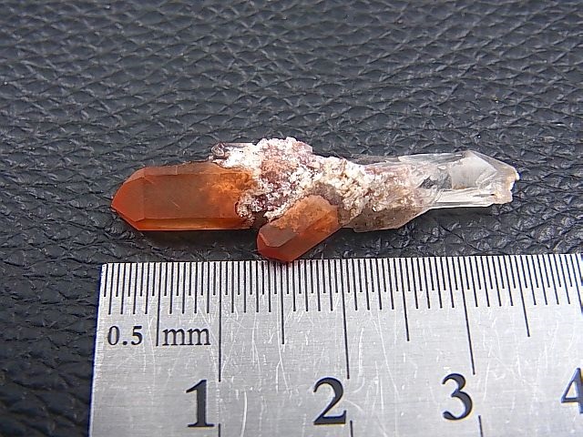 画像: オレンジリバー産レッドファントム水晶（タンジェリン/ツインポイント） 2.1g