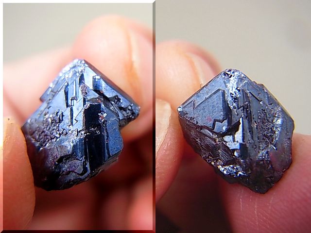 画像: シベリア産キュープライト（赤銅鉱）八面体連晶結晶 4.6g