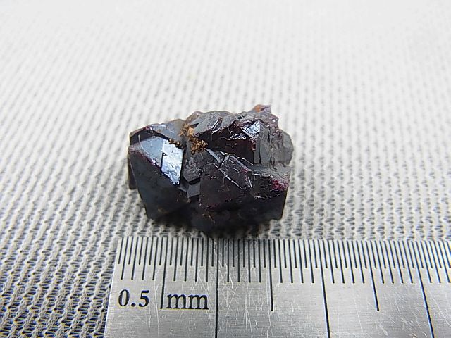 画像: シベリア産キュープライト（赤銅鉱）八面体連晶結晶 7.0g
