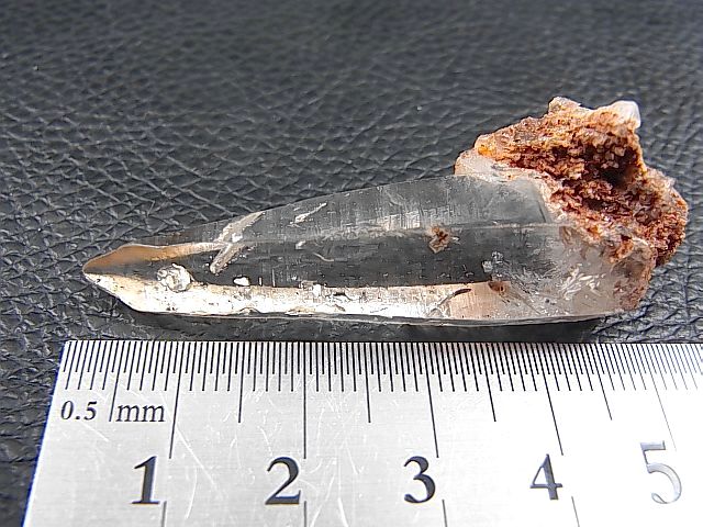 画像: タンザニア産モンドクオーツ・レーザーポイント水晶（ネガティブ水晶入り） 11.7g