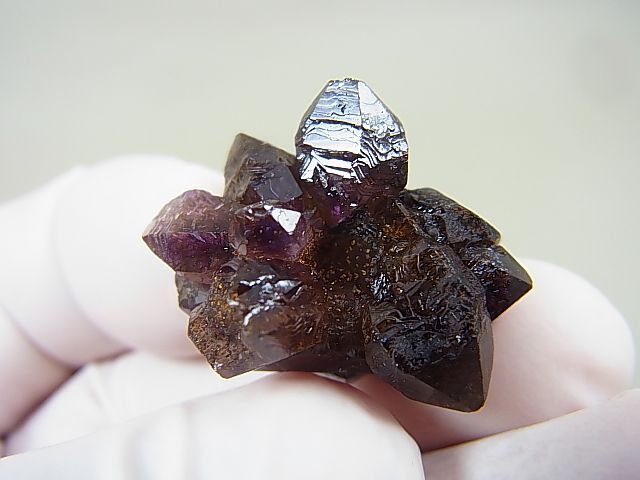 画像: カルール産アメジスト原石（スーパーセブン/ＤＴ連晶） 8.2g