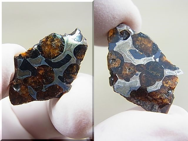 画像: ケニア産セリコ・パラサイト隕石 2.8g