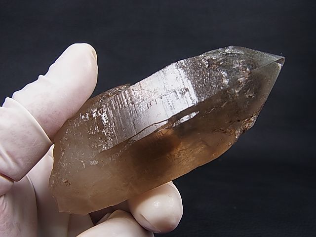 画像2: ベトナム・カインホア産スモーキー水晶（シトリンカラー/カテドラル） 138.3g