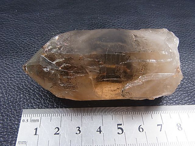 画像: ベトナム・カインホア産スモーキー水晶（シトリンカラー/カテドラル） 138.3g