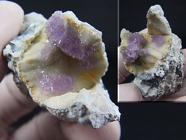 画像: 只見町産紫水晶（かぐや姫水晶） 37.5g