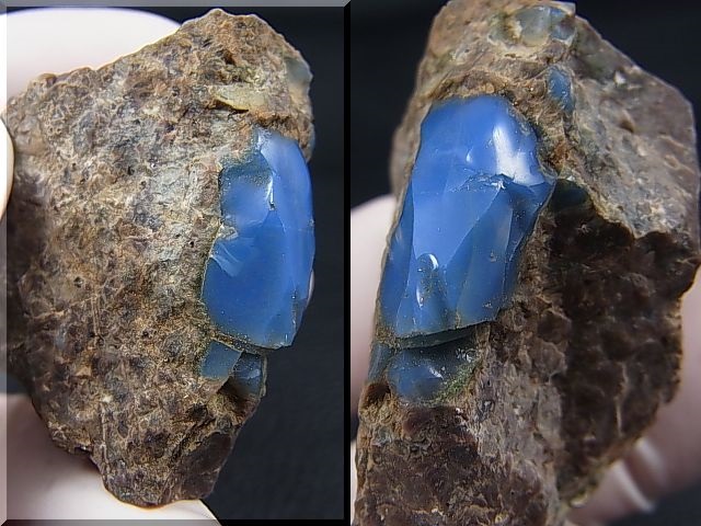 画像: 赤瀬産ブルーオパール原石 40.1g