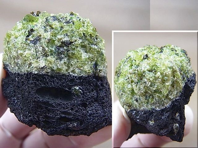 画像: ランサローテ島産オリビン原石 78.1g