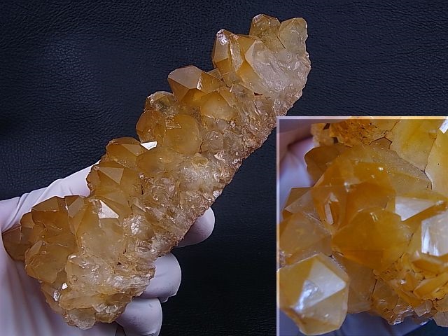 画像: キャビネットサイズ：ザンビア産天然シトリン水晶クラスター（ゴールデンヒーラー） 390.5g