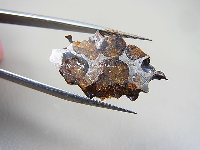 画像: ケニア産セリコ・パラサイト隕石 2.8g