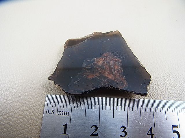 画像: オレゴン・ファイヤーオブシディアン研磨原石 8.3g