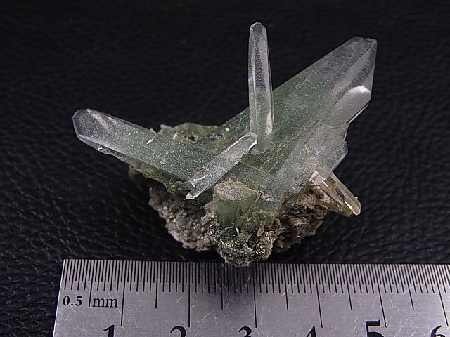 画像: マニハール産ウォータークリアグリーン水晶（マイカ＆クローライト） 17.6g