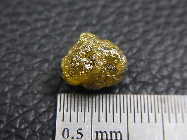 天然カナリーイエローダイヤモンド原石 4.0カラット - パーフェクト ...