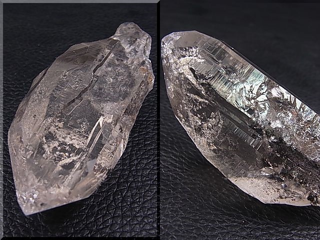 画像: ガネーシュヒマール・ティプリン産ウォータークリア水晶（バイオタイト入り） 53.2g