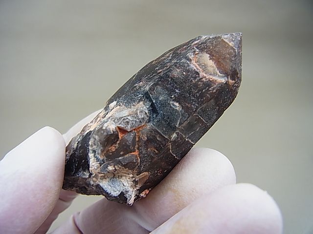 画像: フィンランド産スモーキー水晶（ケアンゴーム）ポイント 45.2g