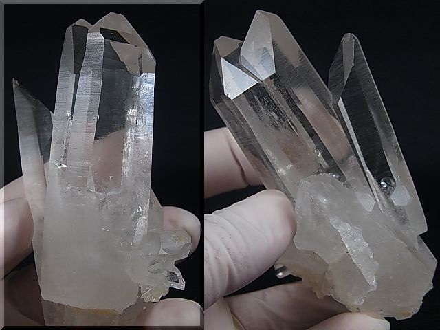 画像: スカルドゥ産クリア水晶（トリニティ） 167.5g