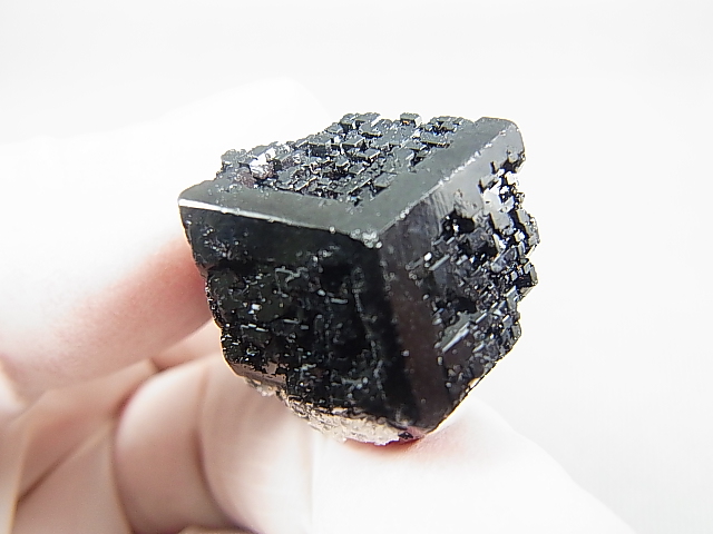 画像: ナミビア・エロンゴ産ハイアライトオパール付きショールトルマリン原石 17.9g