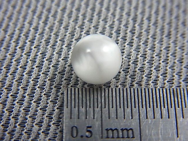 画像: ヴィクトリアストーン（飯盛ラボストーンIL-stone）レアカラー：ホワイト・ビーズ 6.7mm