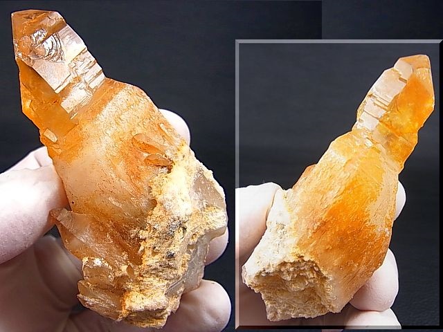 画像: ガネーシュヒマール・ヒンドゥン産ゴールデンヒーラー水晶（セプター） 89.8g