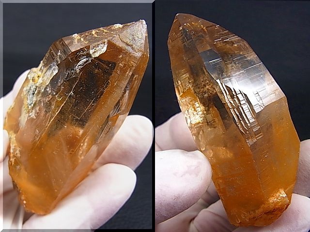 画像: ガネーシュヒマール・ヒンドゥン産ゴールデンヒーラー水晶（ウオータークリア） 98.7g