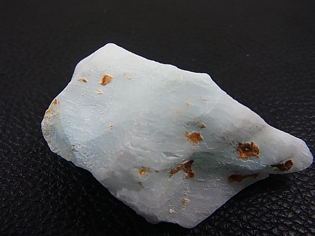 画像: アフガニスタン産カリビアンブルーカルサイト（ブルーアラゴナイト）原石 39.5g