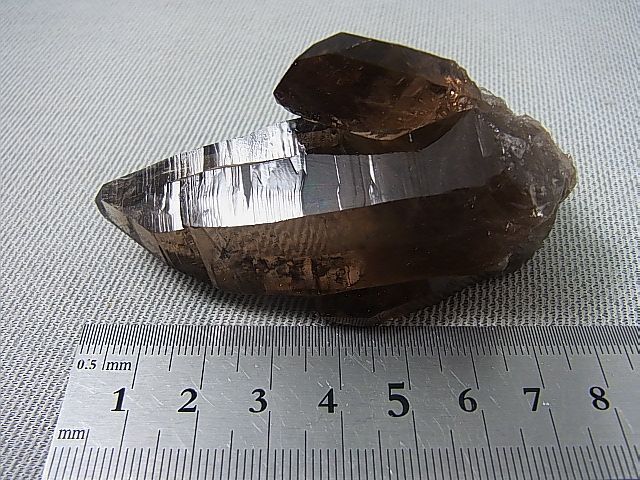 画像: マラウイ産シトリンスモーキー水晶ポイント 89.6g