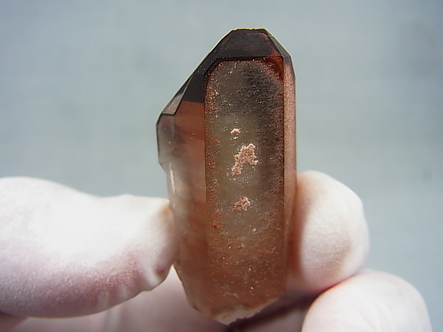 画像: 南ア・オレンジリバー産レッドヘマタイト水晶（タントリックツイン） 18.7g