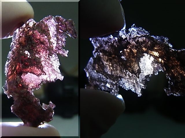 画像: ギルギット産エッチド・アキシナイト多色性原石 14.5カラット