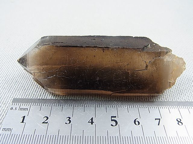画像: ベトナム・タインホア産シトリンスモーキー水晶ポイント（セプター） 81.5g