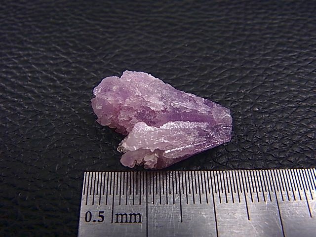 画像: 栃木県野州鉱山産紫水晶（ツイン/インターフェレンス） 3.1g