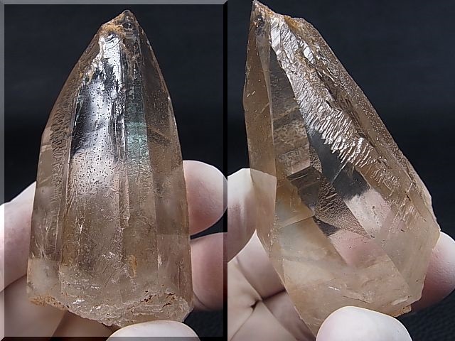 画像: ガネーシュヒマール・ヒンドゥン産水晶ポイント（ウォータークリア） 140.7g