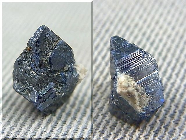 画像: ノルウェー産アナテース原石結晶（レッド＆ブルー透過） 1.7g