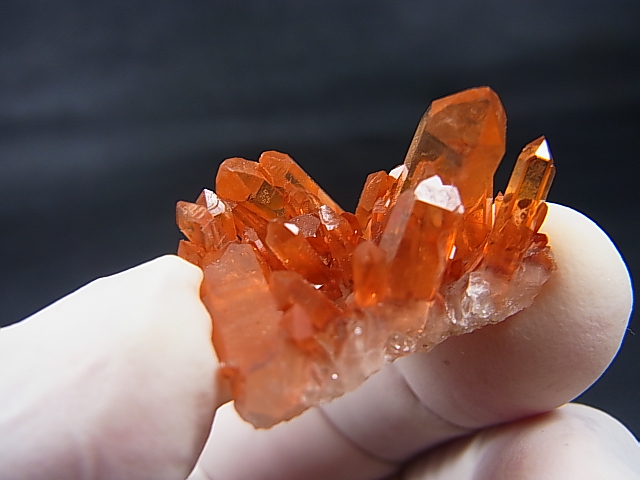 画像: スウェーデン産ヘマタイト（タンジェリン）SA水晶クラスター 6.2g