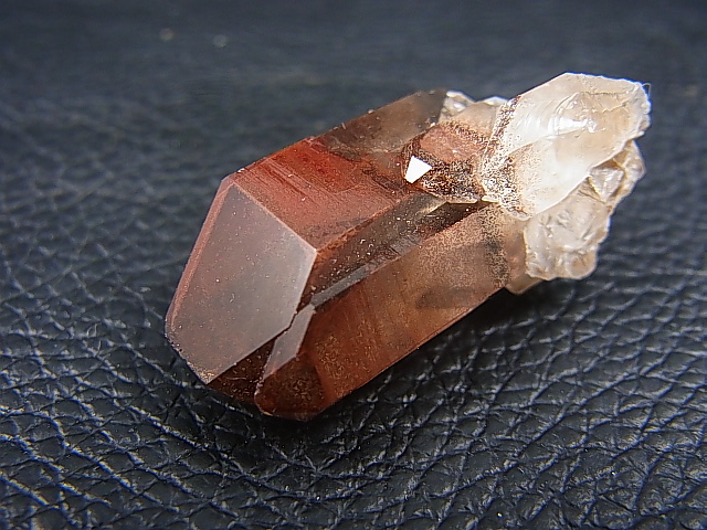 画像: 南ア・オレンジリバー産レッドヘマタイト水晶（タビー型） 11.1g