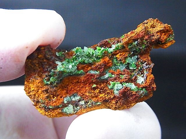 画像: メキシコ・オハエラ鉱山産アダマイト原石 5.7g