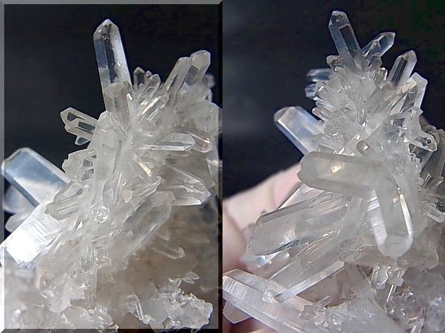 画像: メキシコ産日本式双晶水晶クラスター（V字型3/ギッター） 53.6g