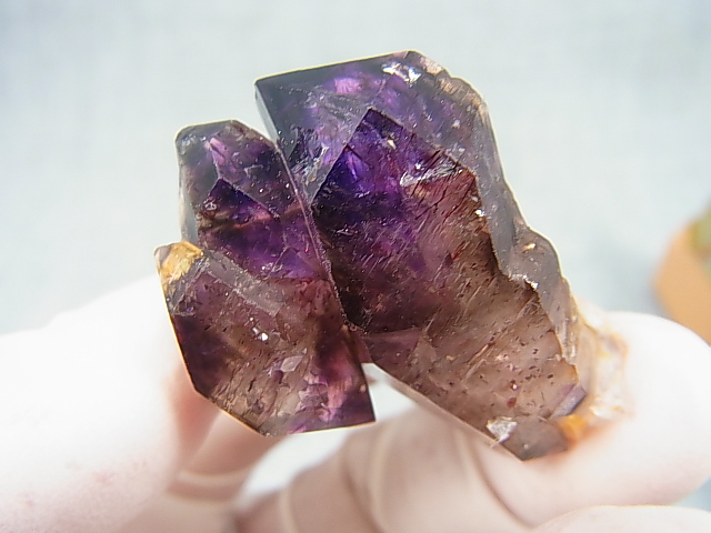 画像: ジンバブエ産シャンガーンアメジスト原石（セプター/ＤＴ連晶） 19.9g