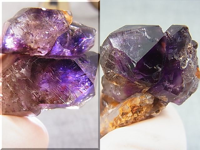 画像: ジンバブエ産シャンガーンアメジスト原石（セプター/ＤＴ連晶） 19.9g