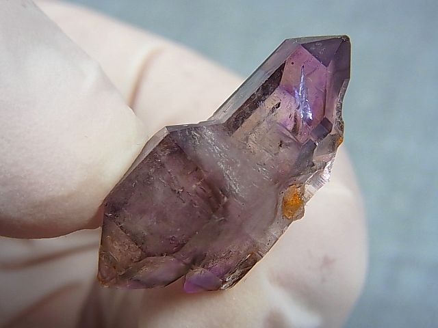画像: ジンバブエ産シャンガーンアメジスト原石（ＤＴ連晶） 6.8g