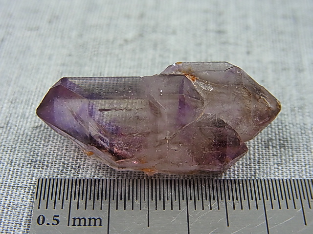 画像: ジンバブエ産シャンガーンアメジスト原石（ＤＴ連晶） 6.8g